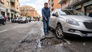 Buche, cantieri e strade dissestate: come ottenere il risarcimento dal Comune o dall’Ente gestore